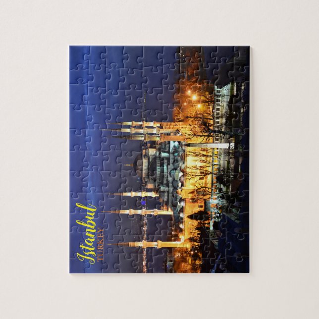 Salutations d'Istanbul Turquie Puzzle (Vertical)