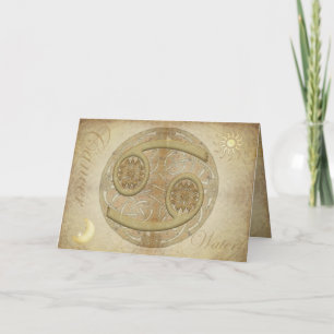 Salutations et cartes pour notes de Cancer de