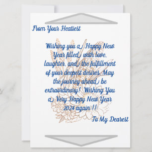 Salutations exclusives du Nouvel An