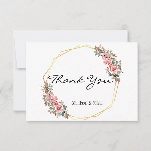 Salutations Merci Cartes (Devant)