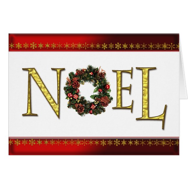 Salutations Noel (Devant horizontal)