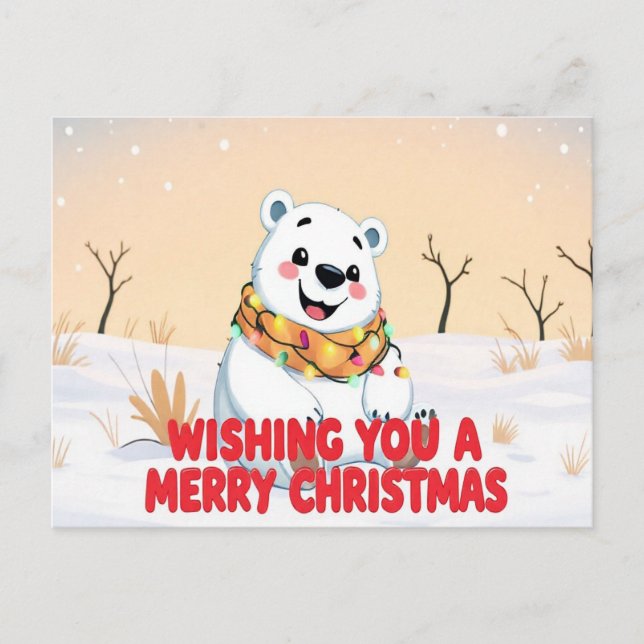 Salutations par carte postale (Devant)