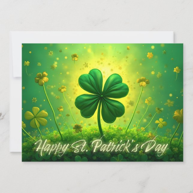 Salutations pour la Saint-Patrick (Devant)
