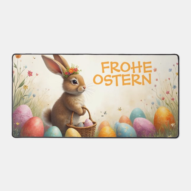 Salutations printanières du lapin de Pâques (Recto)