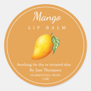 Salve de mangue / Étiquette de baume