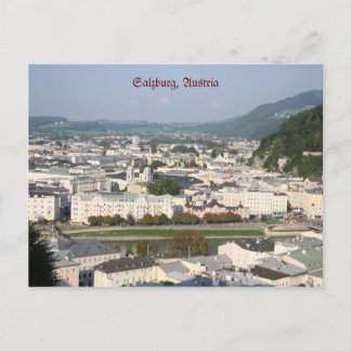 Salzbourg, Autriche Carte postale