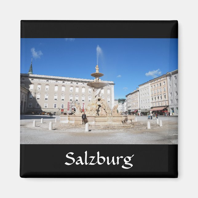 Salzbourg, Autriche Magnet (Devant)