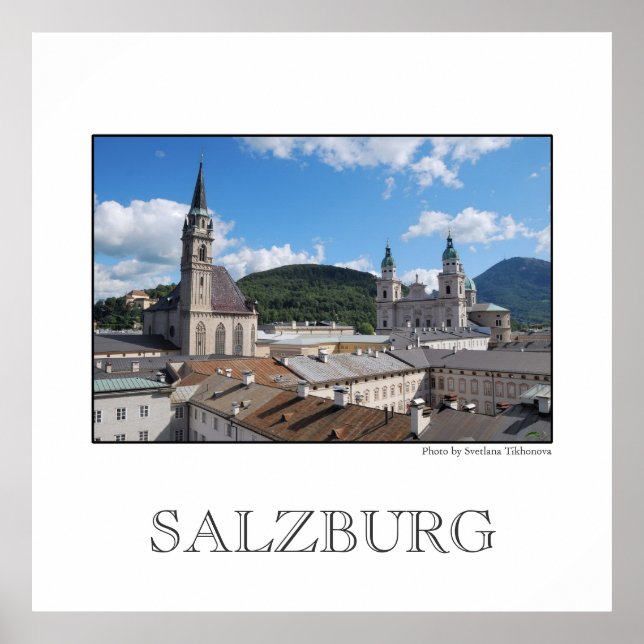 salzbourg, autriche Poster (Devant)
