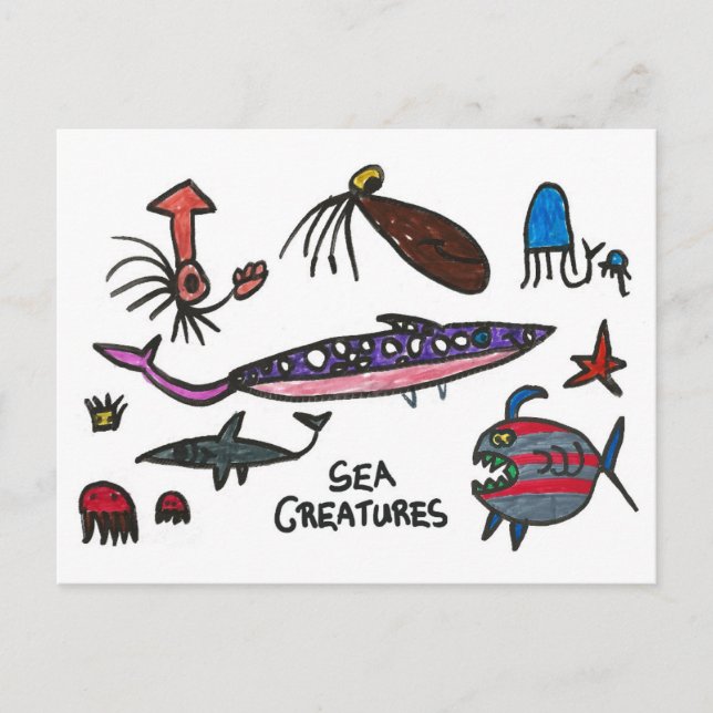 Sam le hérisson - Carte postale Johnny #4 (Devant)