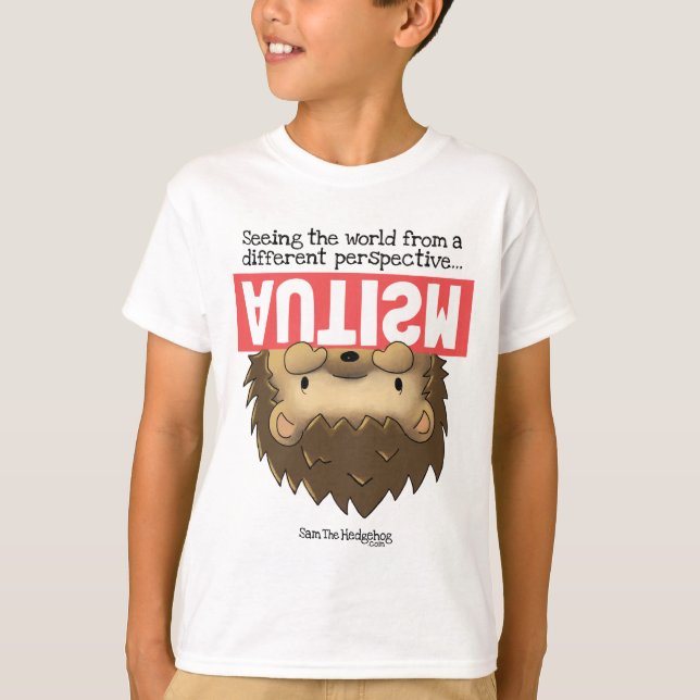 Sam le T-shirt de hérisson - PERSPECTIVE (Devant)