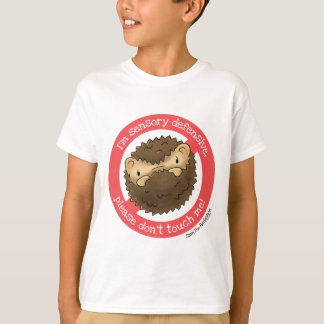 Sam le T-shirt Hedgehog - I'M SENSORY DEFENSIVE
