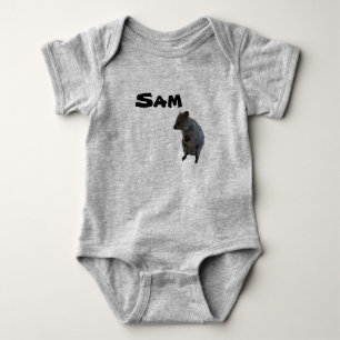 Sam Nom Avec Quokka Australien, Body Bébé