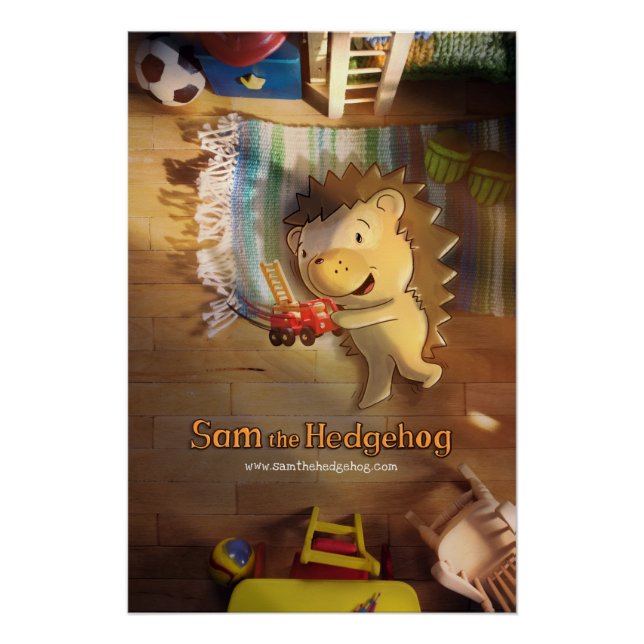 Sam The Hedgehog Poster (Devant)