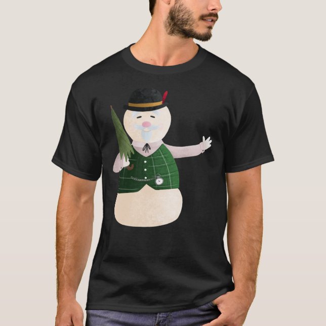Sam the Snowman Classic T-Shirt (Devant)