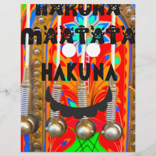 Samba couleurs du carnaval Hakuna Matata blings.pn
