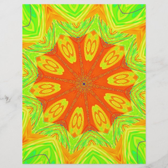 Samba vibrante : Un festival de couleur dans l'art (Devant)