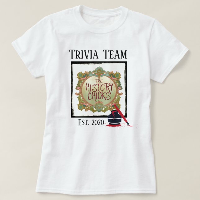 Samedi Lounge Trivia T-shirt officiel des joueurs (Design devant)