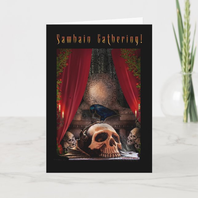 Samhain Gathering Invitation - Ravens Den (Devant)