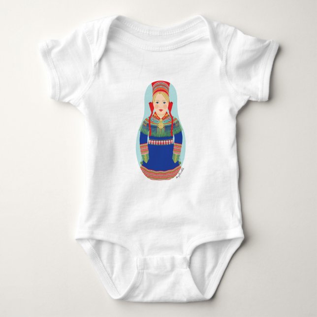 Sami (cheveux blonds) Body Bodysuit Matryoshka Bab (Devant)