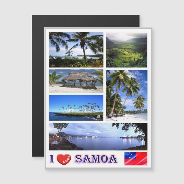 Samoa - I Love - (Devant / Derrière)