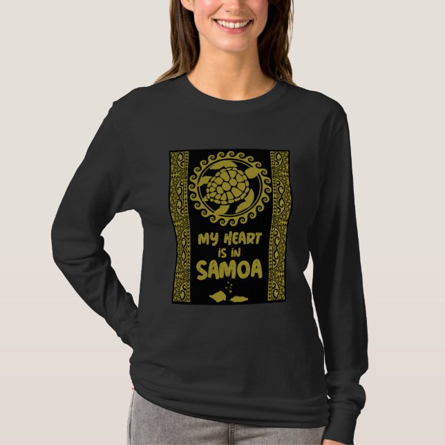 Samoa île T-Shirt (Devant)