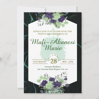 Samoan Tuiga 21e Invitation