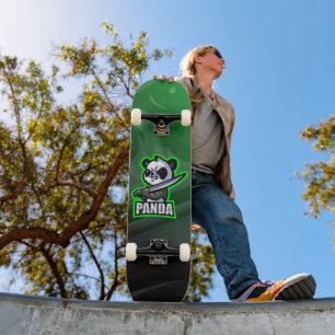 Samouraï Panda Masque Esport Skateboard