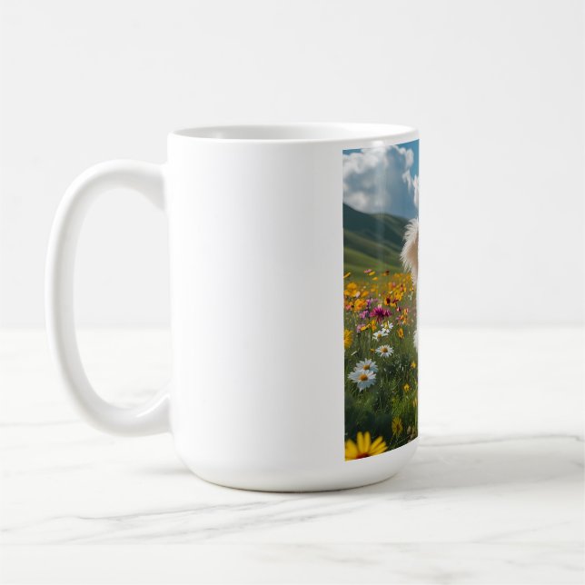 Samoyant Elegant Café Mug (Gauche)