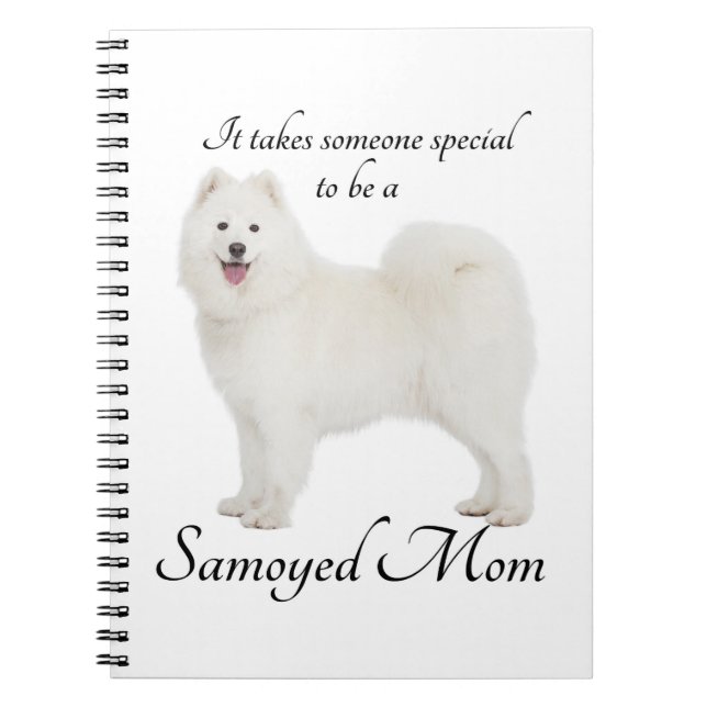 Samoyed Maman Carnet (Devant)