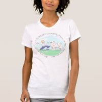 Samoyed - meilleur dans l'exposition ! T-SHIRT