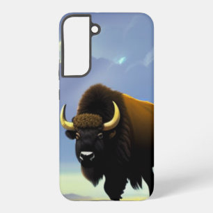 Samsung Galaxy Buffalo Fields Coque mince pour iPhone 13 Pro, bri