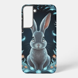 Samsung Galaxy Bunny   Night   Lune   Coque de téléphone