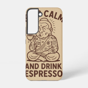 Samsung Galaxy Coque d'appel caféiné