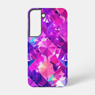 Samsung Galaxy Coque de téléphone en diamant multicolore accroche