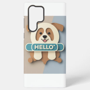 Samsung Galaxy Coque mobile mignon "Hello"