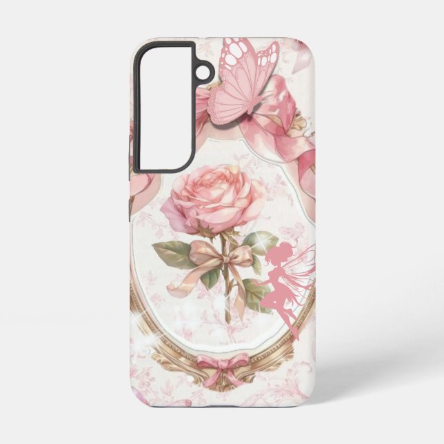Samsung Galaxy Coquette rose Coque - Design féminin Softcore (Verso)