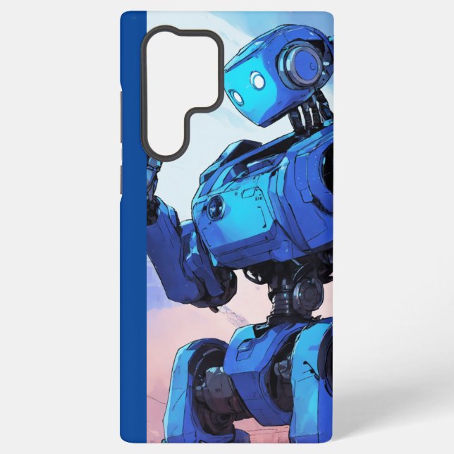Samsung Galaxy Élégance robotique : Coque mobile haut de gamme (Verso)