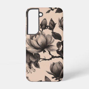 Samsung Galaxy Élégant Magnolia Vintage Coque dur