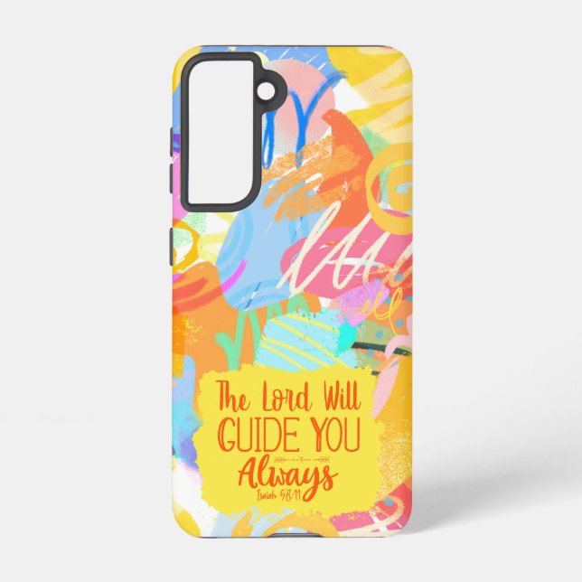 Samsung Galaxy Joyeuses couleurs Christian Cellphone Coque - modi (Verso)