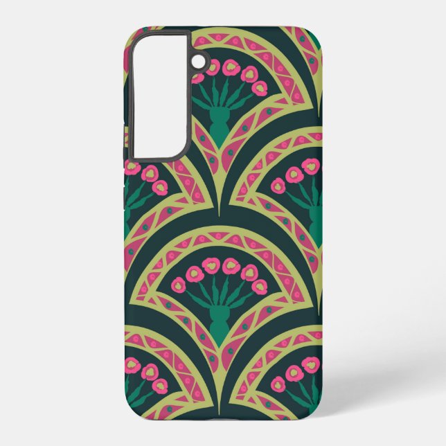 Samsung Galaxy motif vert en forme de coque (Verso)