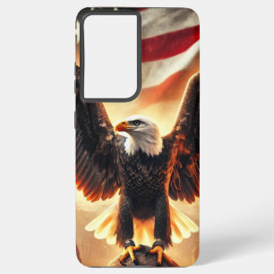 Samsung Galaxy S21 Aigle Américain Ultra Coque