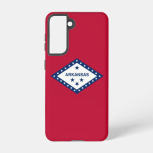 Samsung Galaxy S21 Coque Drapeau de l'Arkansas, U.