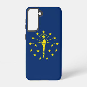 Samsung Galaxy S21 Coque Drapeau de l'Indiana, Éta