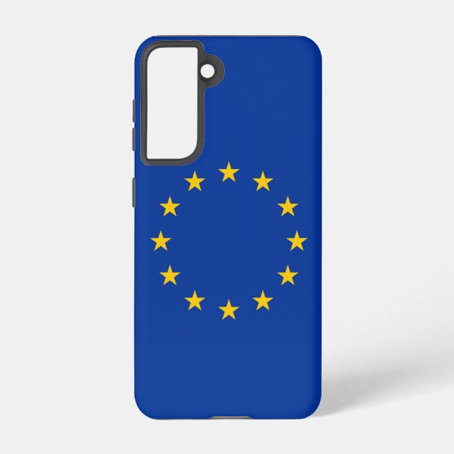 Samsung Galaxy S21 Coque Drapeau de l'Union europé (Verso)
