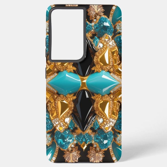 Samsung Galaxy S21 Plus Coque Bahamas Couleurs (Verso)