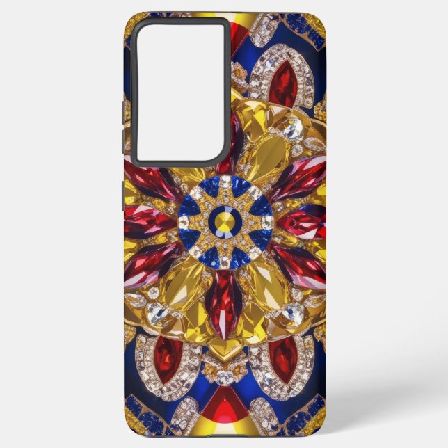 Samsung Galaxy S21 Plus Coque Colombie Couleurs (Verso)