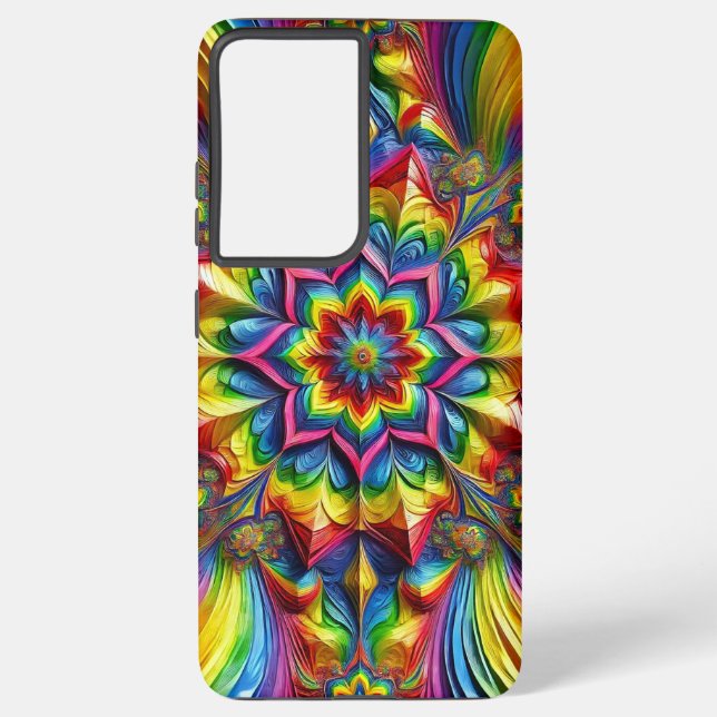 Samsung Galaxy S21 Plus Coque couleur LGBT (Verso)