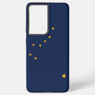 Samsung Galaxy S21 Plus Coque Drapeau de l'Alaska,