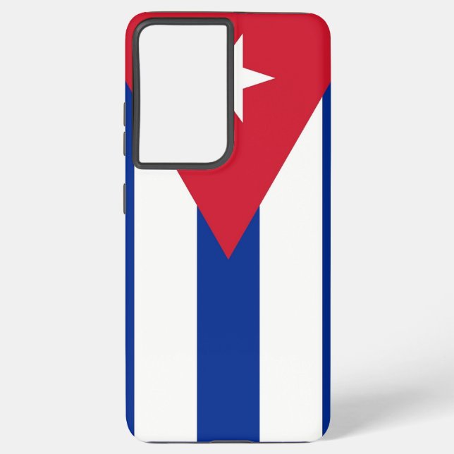 Samsung Galaxy S21 Ultra Coque avec drapeau Cuba (Verso)