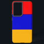 Samsung Galaxy S21 Ultra Coque avec drapeau d'Armé<br><div class="desc">Transformez votre Samsung Galaxy S21 Ultra en symbole de fierté arménienne grâce à notre couverture exclusive avec le drapeau de l'Arménie ! Réalisée avec une attention minutieuse aux détails, cette couverture présente fièrement le design emblématique du drapeau arménien. Le drapeau présente trois rayures horizontales de rouge, bleu et orange avec...</div>